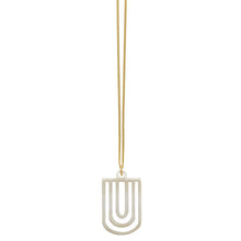 Load image into Gallery viewer, BRANCH | Horn Cut-out Chandelier Pendant Necklace