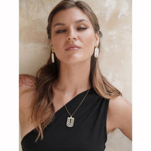 Load image into Gallery viewer, BRANCH | Horn Cut-out Chandelier Pendant Necklace