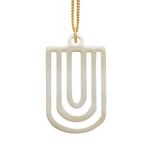 Load image into Gallery viewer, BRANCH | Horn Cut-out Chandelier Pendant Necklace