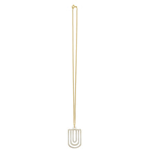 Load image into Gallery viewer, BRANCH | Horn Cut-out Chandelier Pendant Necklace