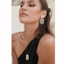 Load image into Gallery viewer, BRANCH | Horn Cut-out Chandelier Pendant Necklace
