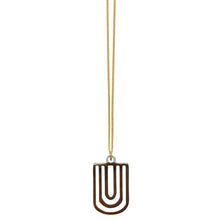 Load image into Gallery viewer, BRANCH | Horn Cut-out Chandelier Pendant Necklace