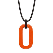 Load image into Gallery viewer, BRANCH | Horn &amp; Cord Pendant Necklace