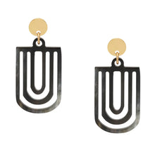 Load image into Gallery viewer, BRANCH | Horn Cut-out Chandelier Earrings