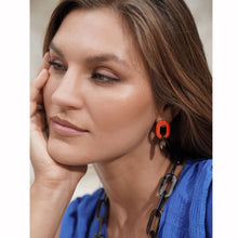 Load image into Gallery viewer, BRANCH | Horn Link Earrings