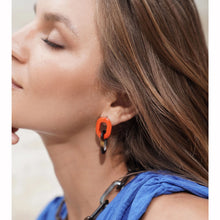 Load image into Gallery viewer, BRANCH | Horn Link Earrings