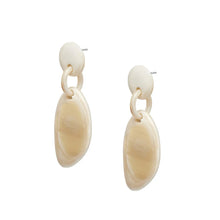 Load image into Gallery viewer, BRANCH | Pebble Horn Drop Earrings