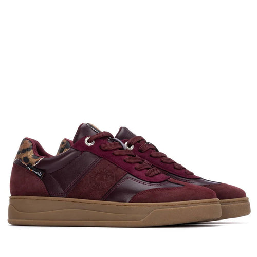 Refresh | Gum Sole Trainer | Burgundy