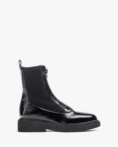 Unisa | Foggia | Black Patent Boot