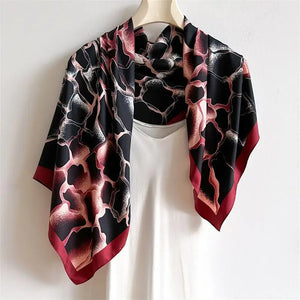 Square Scarf | Burgundy