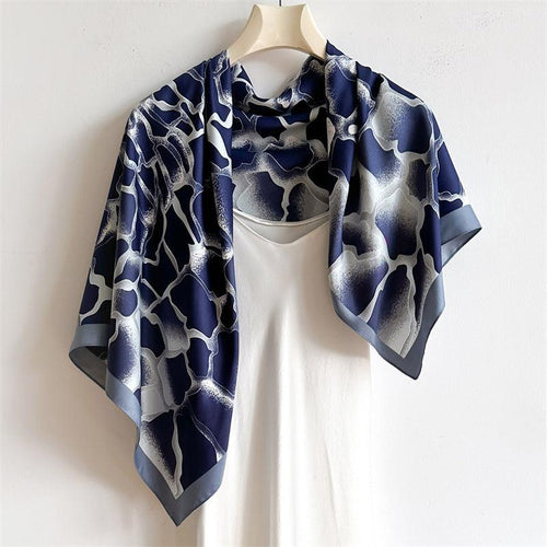 Square Scarf | Navy