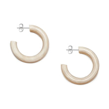 Load image into Gallery viewer, BRANCH | Rounded Horn Hoop Earrings