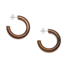 Load image into Gallery viewer, BRANCH | Rounded Horn Hoop Earrings