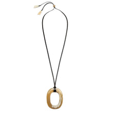 Load image into Gallery viewer, BRANCH | Oval Cord Pendant Necklace