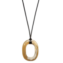 Load image into Gallery viewer, BRANCH | Oval Cord Pendant Necklace