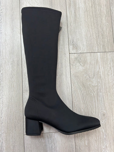 Miss Elastic | Lycra | Pull on Knee High Sock Boot