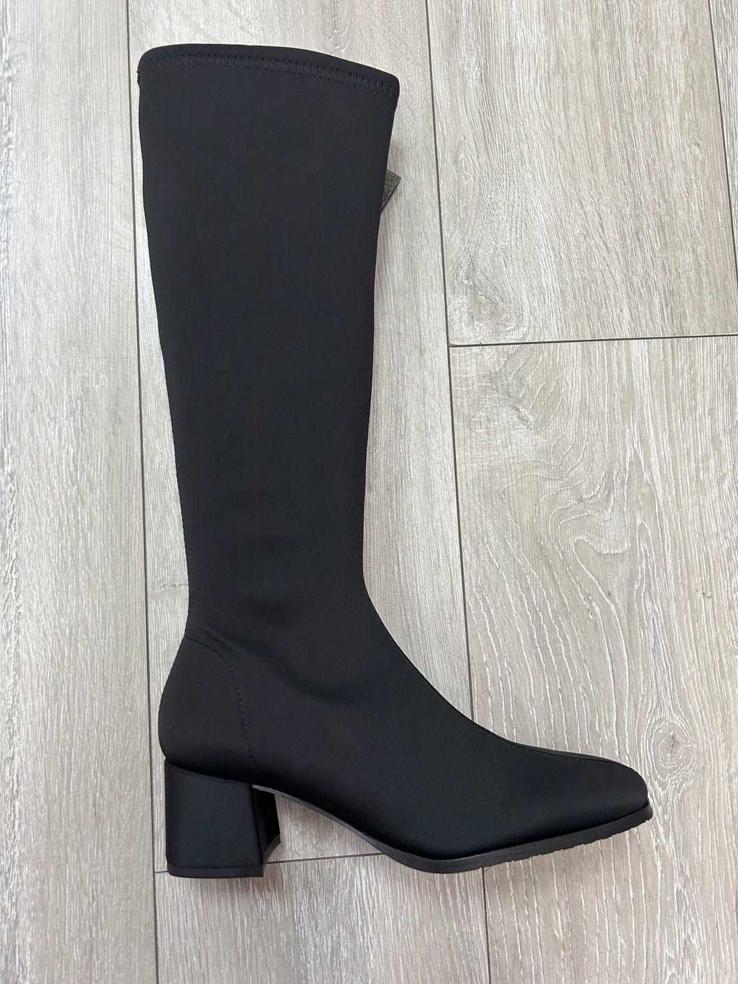Miss Elastic | Lycra | Pull on Knee High Sock Boot