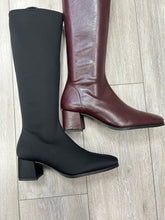 Load image into Gallery viewer, Miss Elastic | Lycra | Pull on Knee High Sock Boot