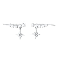 Load image into Gallery viewer, SP Starburst Climber Earrings