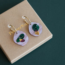 Load image into Gallery viewer, Puddle Hoop Earrings