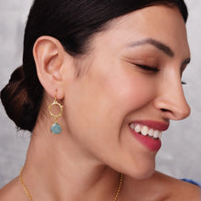 Load image into Gallery viewer, Ashiana | Allegra Amazonite Earrings