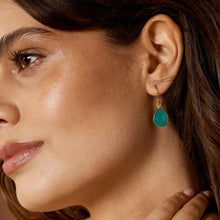 Load image into Gallery viewer, Ashiana | Ava Earrings | Aqua Chalcedony