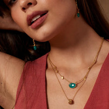 Load image into Gallery viewer, Ashiana | Summer Necklace | Aqua Chalcedony
