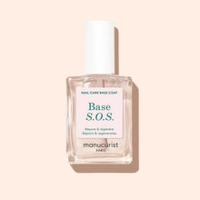 Load image into Gallery viewer, Manucurist | GREEN™ Natural Nail Polish | SOS Base Coat - 15 ML