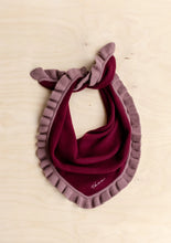Load image into Gallery viewer, Merino Wool Triangle Ruffle Scarf