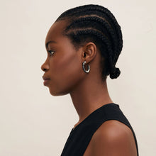 Load image into Gallery viewer, BRANCH | Rounded Horn Hoop Earrings
