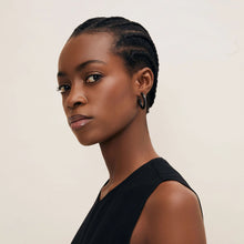 Load image into Gallery viewer, BRANCH | Rounded Horn Hoop Earrings