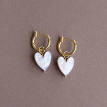 Load image into Gallery viewer, Love Grows Here | Hoop Drop Earrings