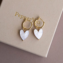 Load image into Gallery viewer, Love Grows Here | Hoop Drop Earrings