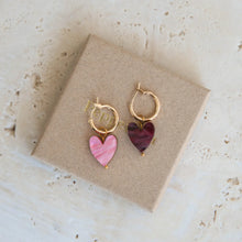 Load image into Gallery viewer, Love Grows Here | Hoop Drop Earrings