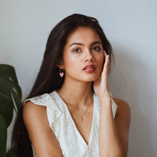Load image into Gallery viewer, Love Grows Here | Hoop Drop Earrings
