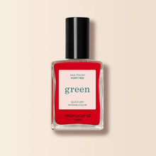 Load image into Gallery viewer, Manucurist | GREEN™ Natural Nail Polish | Poppy Red