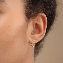 Load image into Gallery viewer, SP | Sparkle Dot Ear Jacket Earrings