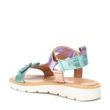 Load image into Gallery viewer, Carmela | Leather Metallic Mix Sandal