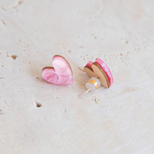 I Heart You Stud Earrings