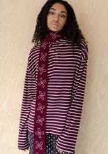 Load image into Gallery viewer, Merino Wool Skinny Scarf