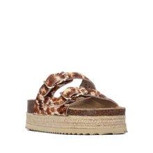 Load image into Gallery viewer, Refresh | Animal Print Double Strap Mule
