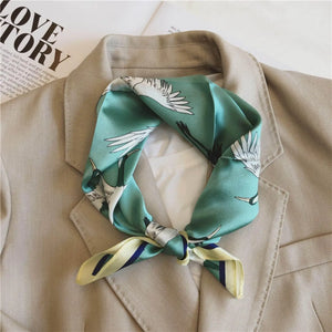 Square Scarf | Printed Silk