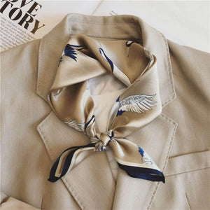 Square Scarf | Printed Silk
