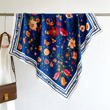 Load image into Gallery viewer, Square Scarf | Floral