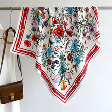 Load image into Gallery viewer, Square Scarf | Floral