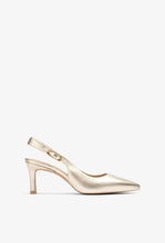 Load image into Gallery viewer, Unisa | Lanz | Pointed Metallic Slingback