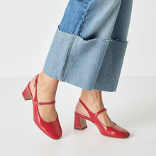 Load image into Gallery viewer, Tamaris | Patent Slingback Heeled Pump