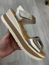 Load image into Gallery viewer, Oh! My Sandals | Velcro Front Metallic