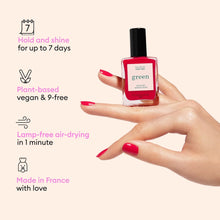 Load image into Gallery viewer, Manucurist | GREEN™ Natural Nail Polish | Dark Dahlia