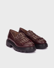 Load image into Gallery viewer, Wonders | Fringe Leather Loafer